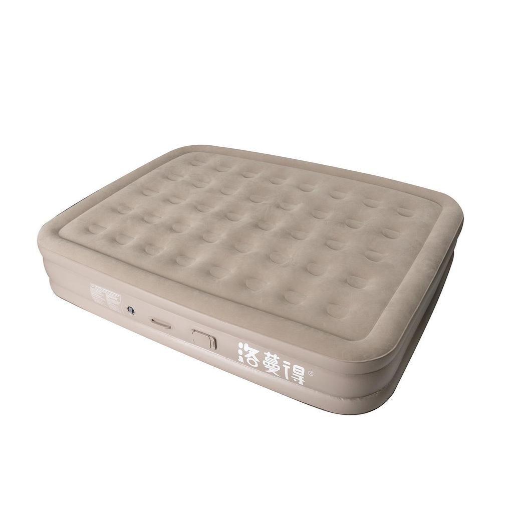 Outdoor Camping Inflatable Air Mattress with Built-in Pump