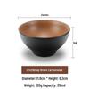 Large Frosted Melamine Ramen Bowl - Japanese-Style Restaurant Noodle Bowl for Mala Tang, Luosifen, Soup, and Rice Noodles