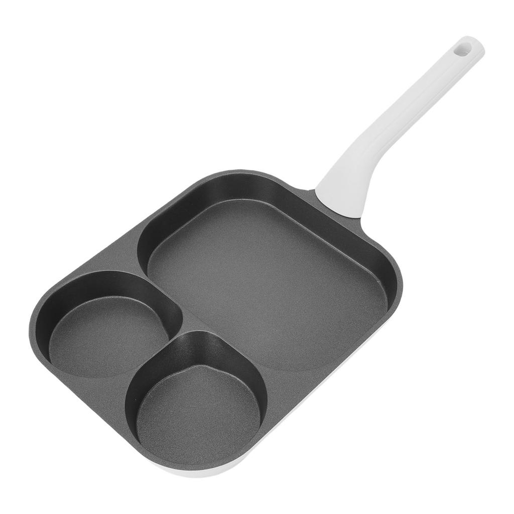   Egg Frying Pan Nonstick Ti Alloy 3 Cup Breakfast Frying Pan Ergonomic Handle Kitchen  