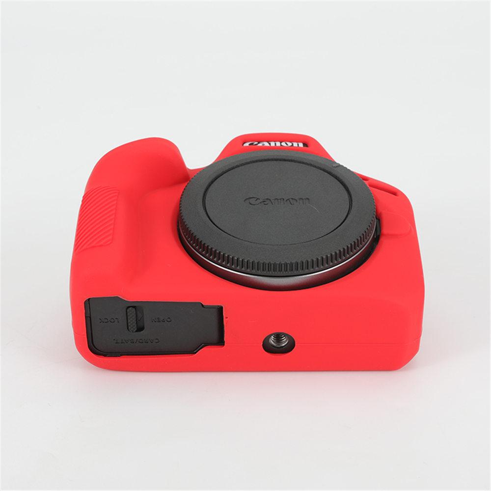 R100 Mjukt Silikonskal Pansar Kamerahus Skydd för Canon EOS R100 Digital Kamera Skyddande Hud