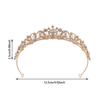 Rhinestones Bride Crowns Crystal Wedding Crown Metal Headbands Princess Tiaras  Weddings