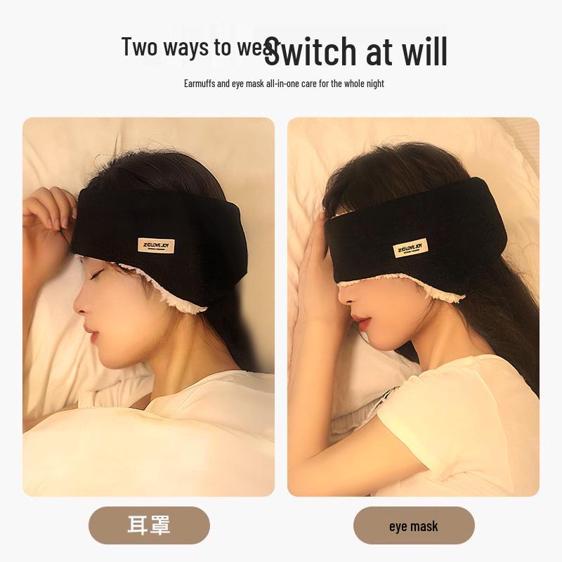 Unisex Soundproof Ear Muffs: Noise Cancelling, Comfortable, and Warm—Ideal for Dorm Use and Sleep