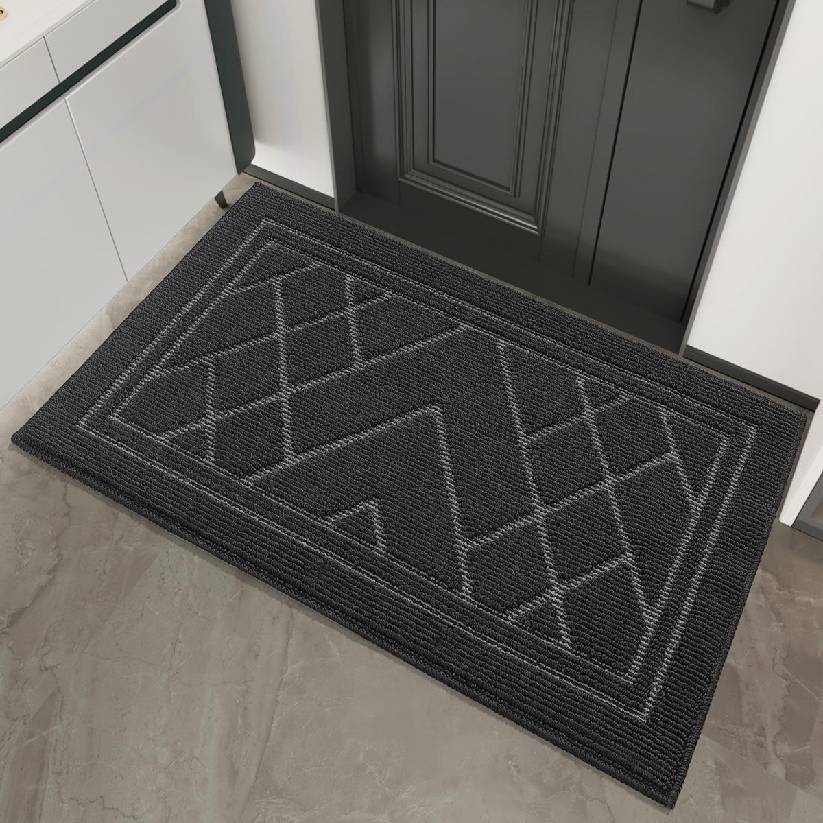 Polypropylen-Teppich-Bodenmatte für die Eingangstür, verschleißfeste Anti-Rutsch-Matte, Fußmatte zur Staubentfernung im Eingangsbereich 45*80cm
