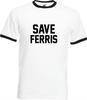 NEW SAVE FERRIS T-shirt RETRO 80 MOVIE FERRIS BUELLERSS DAY OFF GIFT S TO XXL
