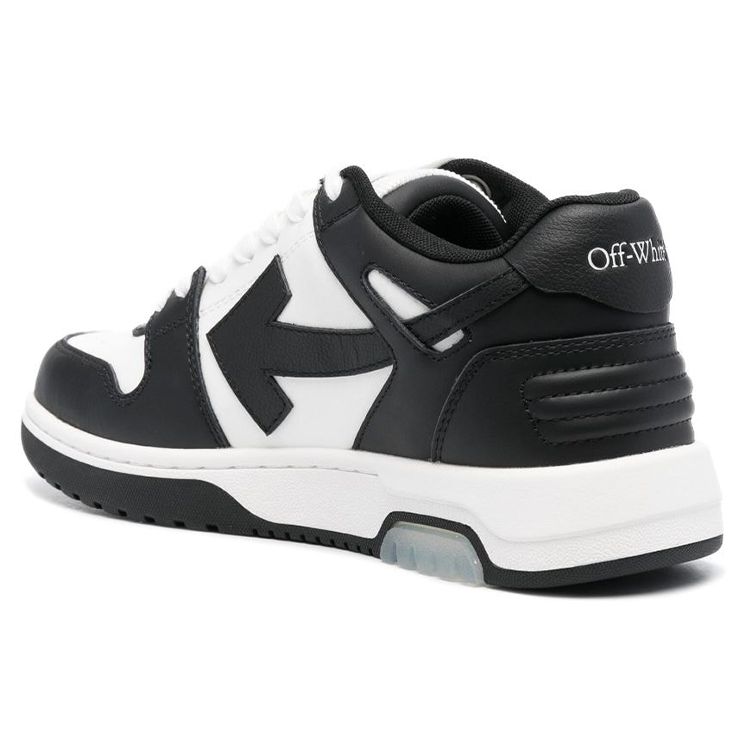 Off-White Out of Office Black White 2023 Women Sneakers OWIA259C99LEA006-0110