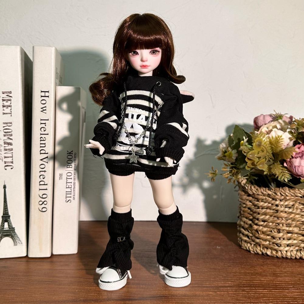 DIY 30cm Doll Clothes Handmade Doll Dress Up Fashion Doll'S Overall  Cotton Doll