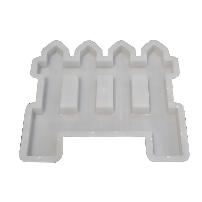 Decorative Flower Bed Fence Concrete Mold 48x46x4cm