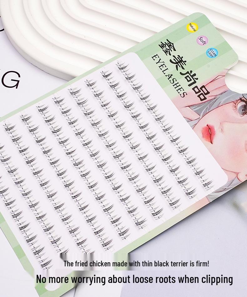 Lazy Trilogy Sunflower False Eyelashes: Pure Wild Fox Series, Little Devil & Small Flame Lower Lashes.