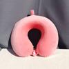 Four-sided Elastic U-shaped Pillow Memory Foam Travel Aircraft Neck Protection Pillow Elastic Super Soft U-shaped Pillow