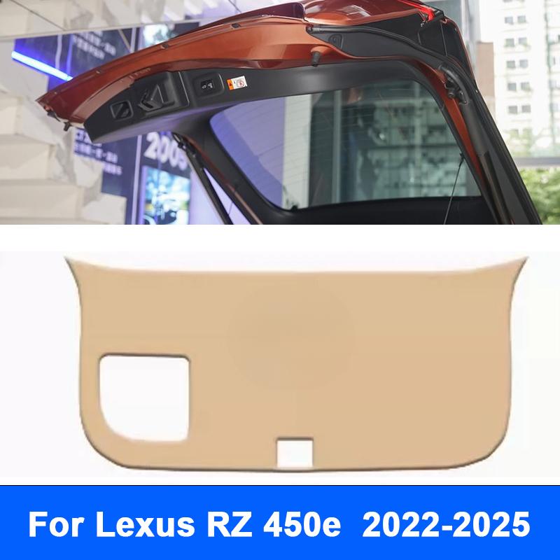 For Lexus RZ 450e -2024 2025 Car Trunk Tailgate Protection Pad Trunk leather Anti-dirty Protective Pad Interior Accessories