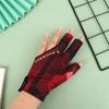 Billardhandschuh für die linke Hand, Dreifinger-Snooker-Billardhandschuh, rutschfeste Aufkleber, Elastizität, Billard-Trainingshandschuhe, Zubehör