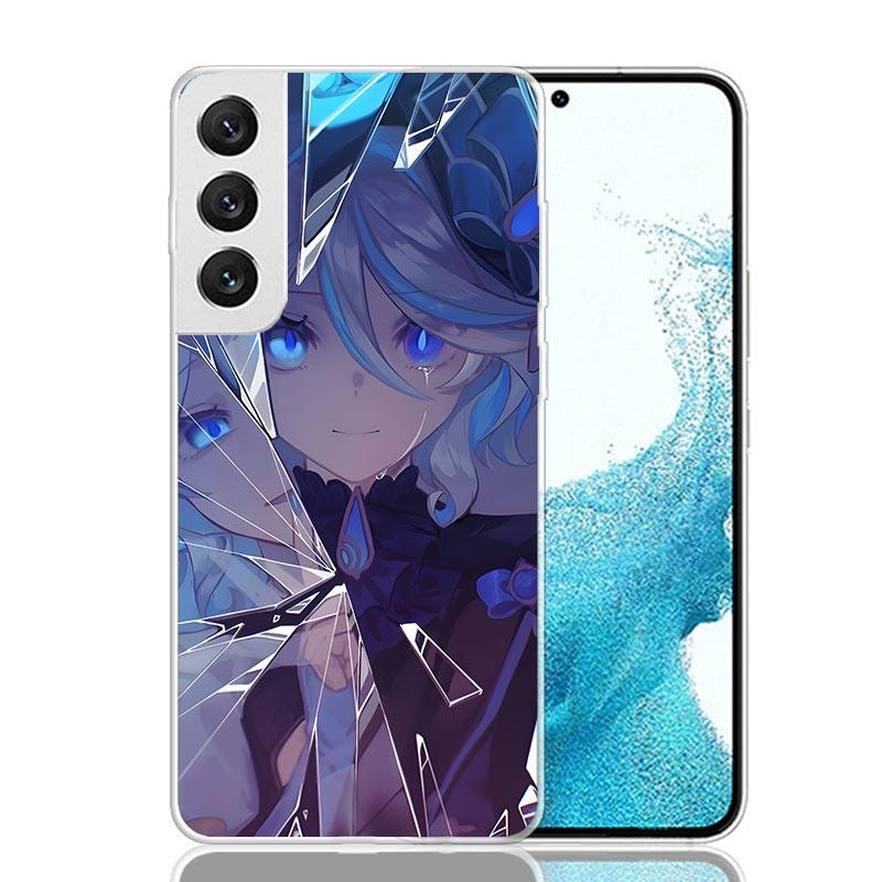 

Genshin Impact Furina Phone Case For Samsung Galaxy S26 S25 Edge S24 S23 FE S22 Ultra S21 Plus S20 + Fundas Cover Coque Galaxy S Samsung S24