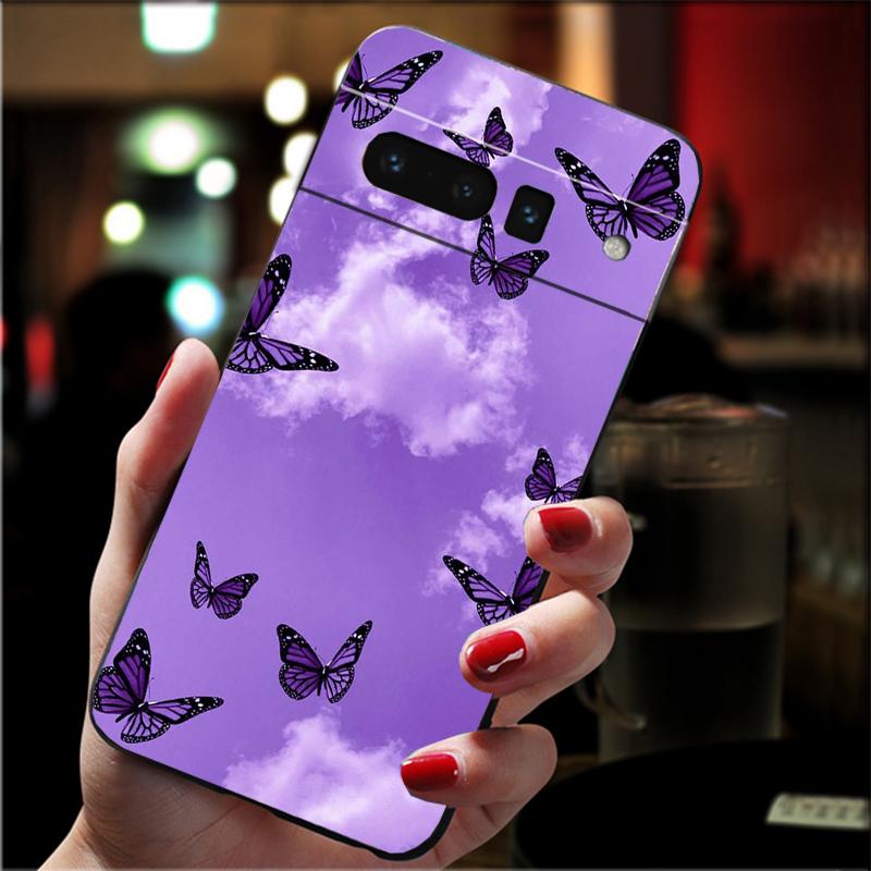 

Phone Case For Google Pixel 10 Pro XL 9 Pro XL 9A 8 7 6 Pro Pixel 8A 7A 6A Pixel 8 7 6 5 Aesthetic Purple Google Pixel 7a