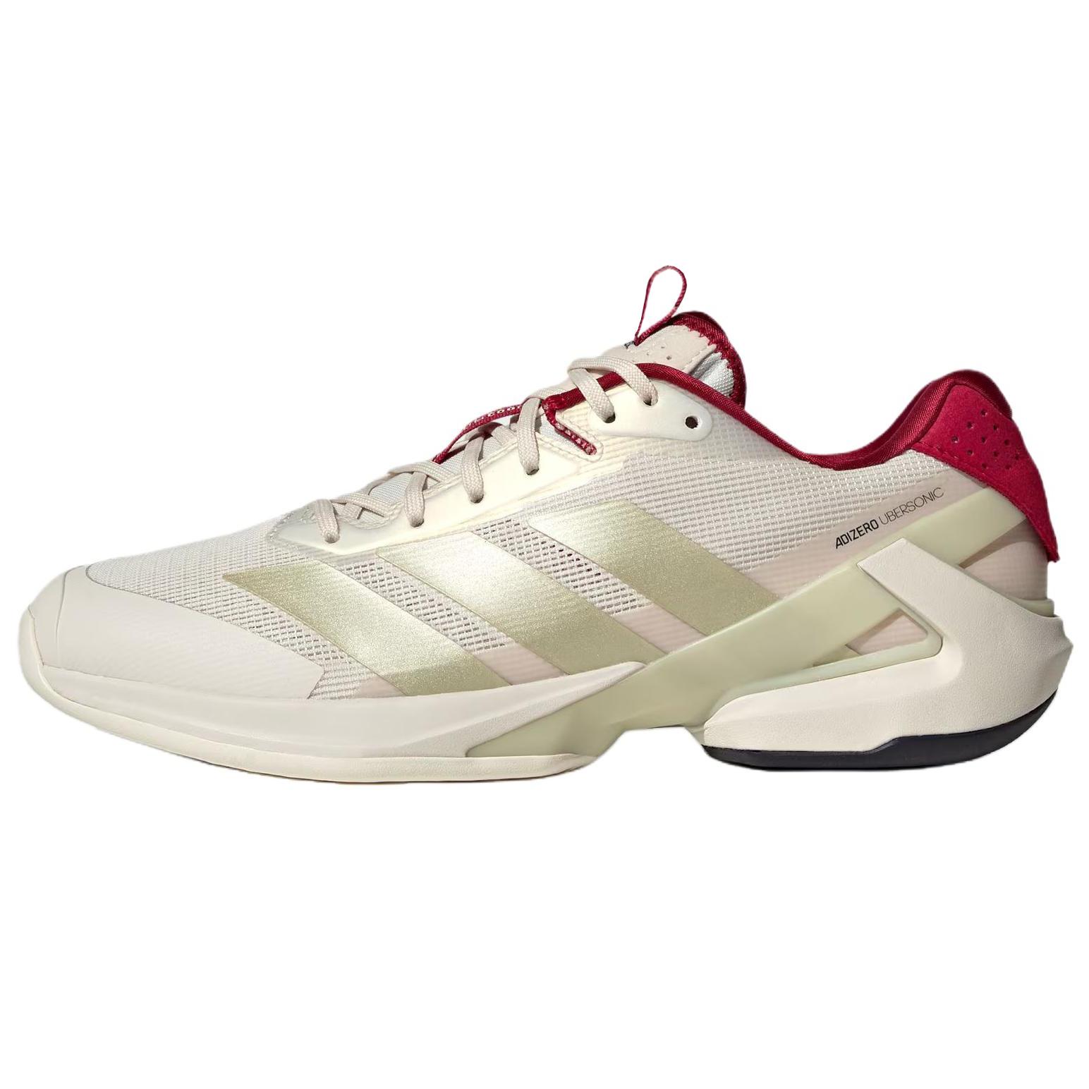 Adidas Adizero Ubersonic 5 Comfortable Fit Low-Top Tennis Shoes Men sneaker Pink White JS2562 40