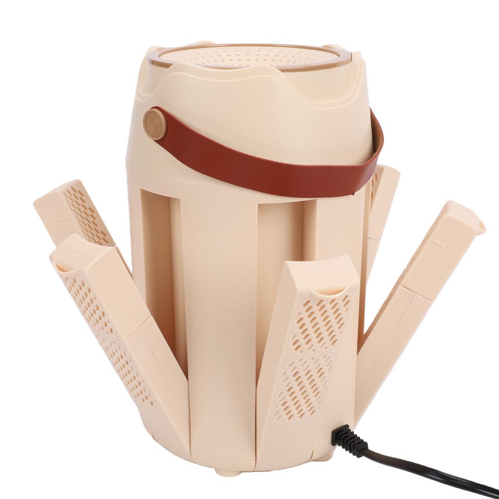 Shoe Dryer Portable Foldable Constant Temperature Timer 6 Claws Fast Drying Shoe Machine