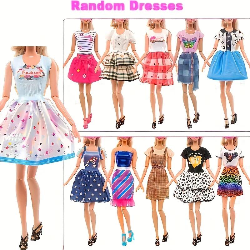 Assorted Doll Clothes & Accessories Wedding Gowns Fashion Dresses Tops Skirts Bikini Swimsuits Shoes For 11.5 Inch Doll Girls Present