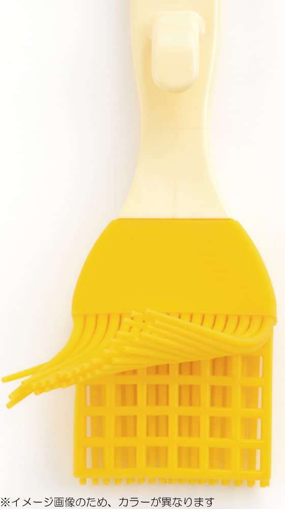 Kanda Silicone x Made in Silicone Brush for Restaurants and 066105 Brush, 4.4 20.8 cm, Large, Japan, Bakeries, Ivory,