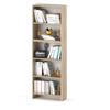 Sonoma Oak Office Bookcase 60 CM 5 Shelves Loft Toy Shelf