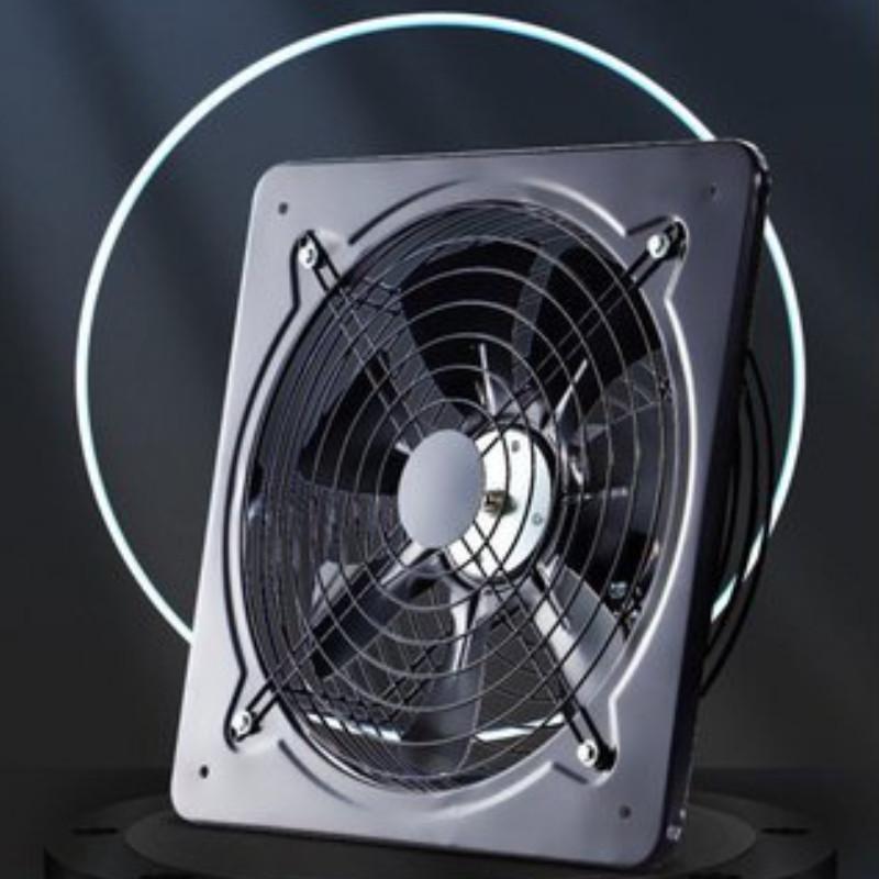 Kitchen Range Hood Powerful Industrial Iron Exhaust Fan Household Efficient Ventilation And Smoke Removal Device