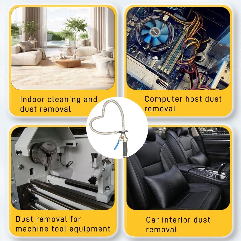 Pneumatic blowing and suction gun, high-pressure air gun, cleaning gun, spray gun, air compressor, dust removal and blowing gun