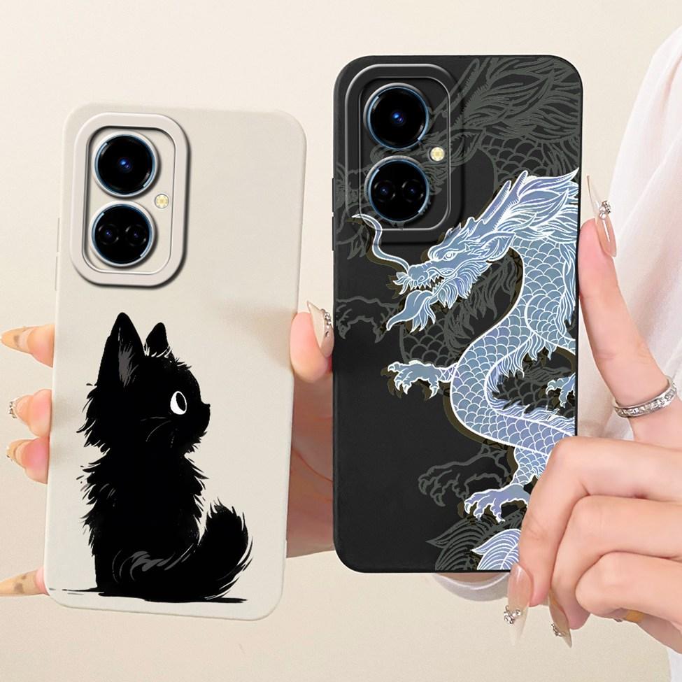 For Tecno Camon 19 CI6n Casing Fashion Cartoon Cute Funny Painted Silicone Phone Case For Tecno Camon 19 Pro Cover CI8 CI8n