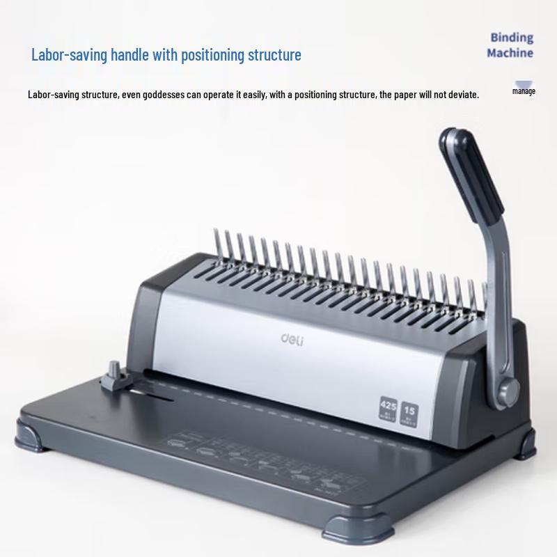 Deli 3872 Coil Binding Machine