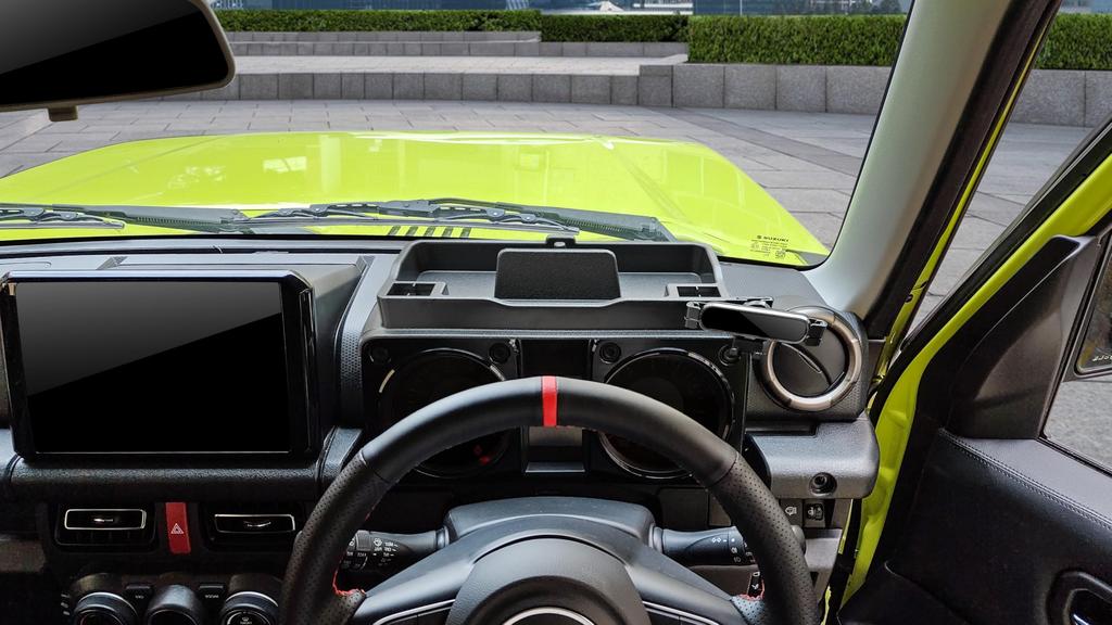 Ruiya Dashboard Tray for the 2025 New Suzuki Jimny Nomad JC74 Compatible with Jimny Jimny Sierra and Other This storage box is located behind the