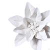 Escultura de Arte de Parede 3D de Lírio para Decoração de Casa, Ornamento de Flor de Cerâmica para Ocasiões Especiais