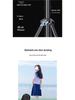 Dual Phone Tripod with Fill Light for Outdoor Live Streaming & Multi-Angle Photography
