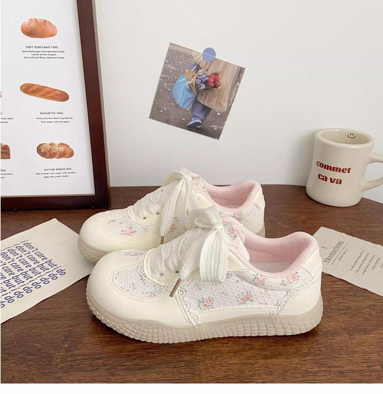Little white shoes women's summer women's shoes mesh breathable mesh shoes with skirts versatile niche casual moral training board shoes