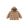 2-10Y Children's Solid Colour Down Jacket Boys and Girls Winter Warm Coat Baby Duck Down Coat Children Hooded