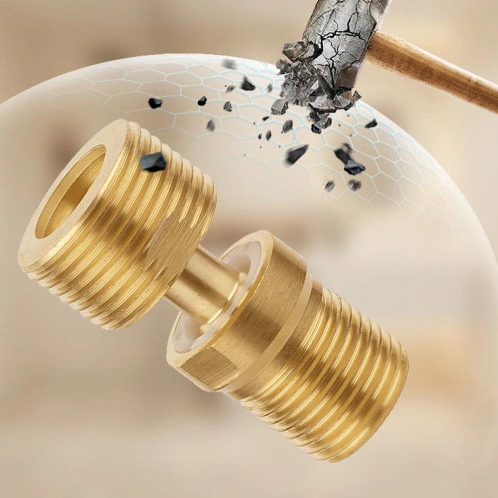 All-copper Shower Tap Adapter Curved Foot Shower Mixer Adapter Curved Foot Angle Mixing Valve S J5S0