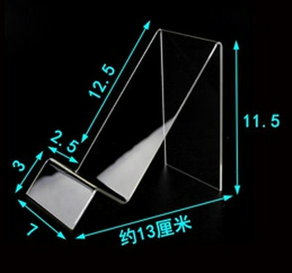 Transparent Acrylic Phone & Tablet Holder - Portable, Multifunctional, Minimalist Design, Thickened Desktop Stand