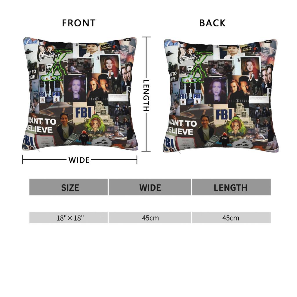 FBI Female Body Inspector Pillow Cover Custom Cushion Cover Fashion Pillow Case For Living Room Bed Chair