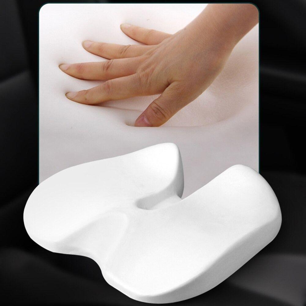 Polyester Non Slip Ergonomic Seat Cushion Non Slip Tailbone Comfort Car Seat Cushion Office Chair