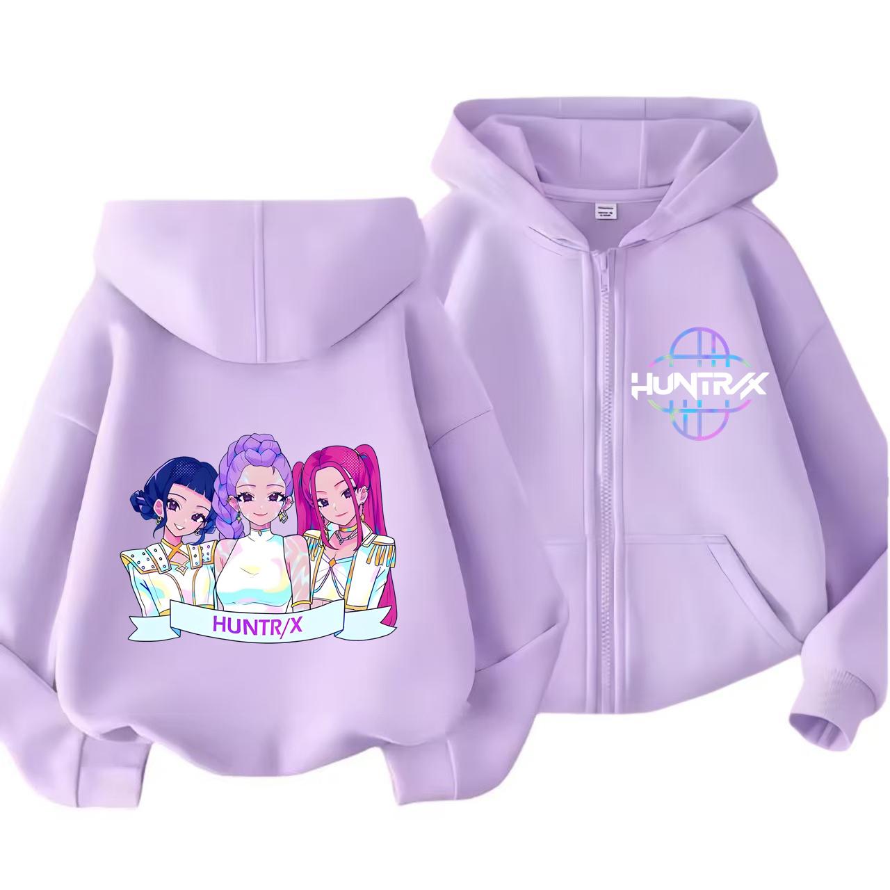 

Kpop Мисливці на демонів Толстовки на блискавці Худі Пальто Дитячий одяг Дитяча Дівчинка Хлопчик Толстовка Y2k Худі Дитячий Повсякденний Топ 150