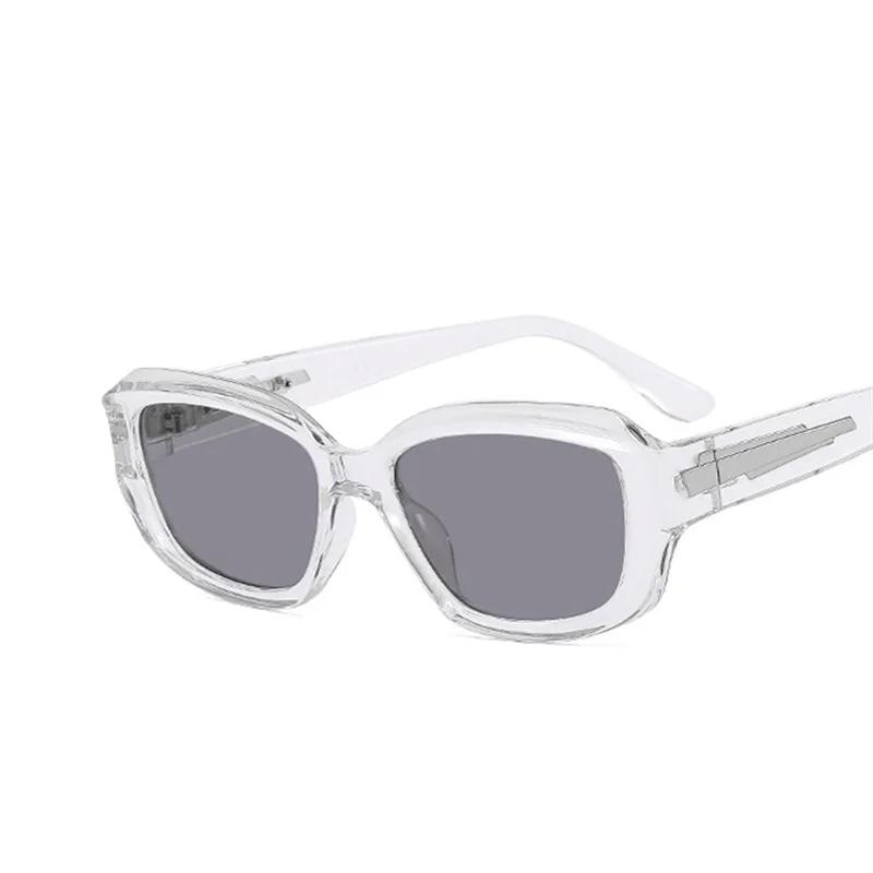 Geometric Square Sunglasses Women Brand Designer Fashion Retro Small Frame Sun Glasses Shade For Men