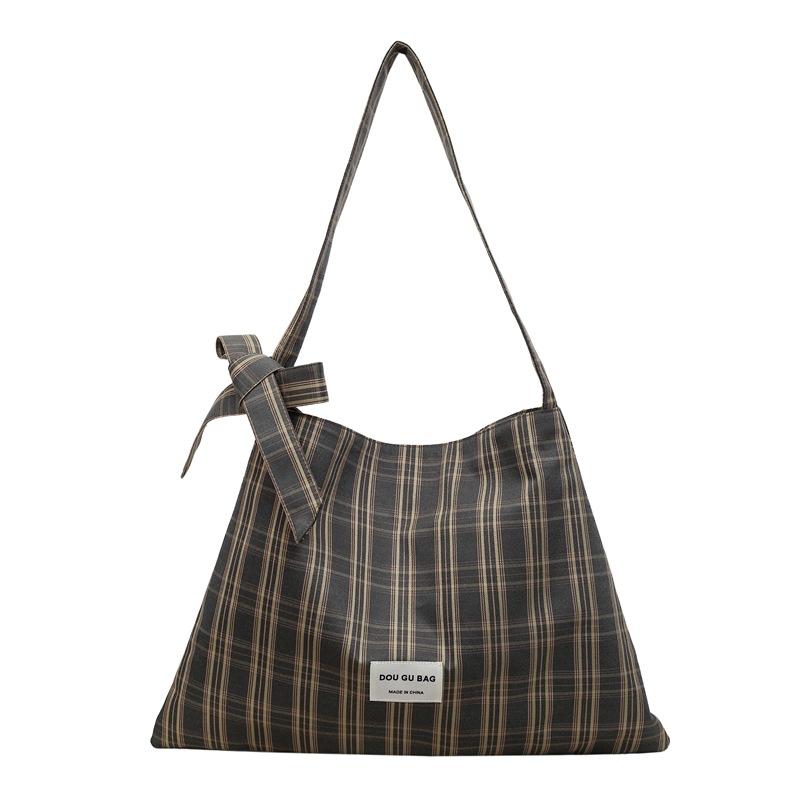 Lazy Wind Tote Bag - Classic Casual Fashion Large Capacity Shoulder Sling Bag Canvas Bag