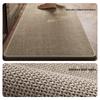 OEING Imitation Linen Kitchen Runner Mat