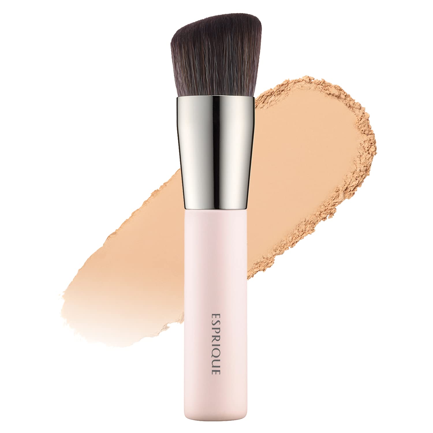 

ESPRIQUE Foundation Brush Limited Color Makeup Brush Pink 1 Piece Pink