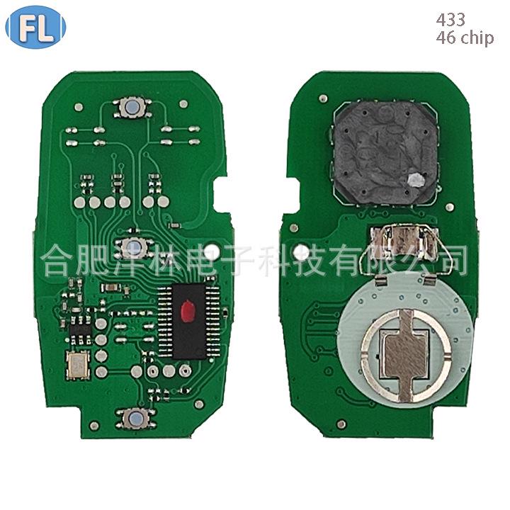 

3-Button Smart Key for Chevrolet Malibu, 315/433MHz, 46 Chip, Push Start