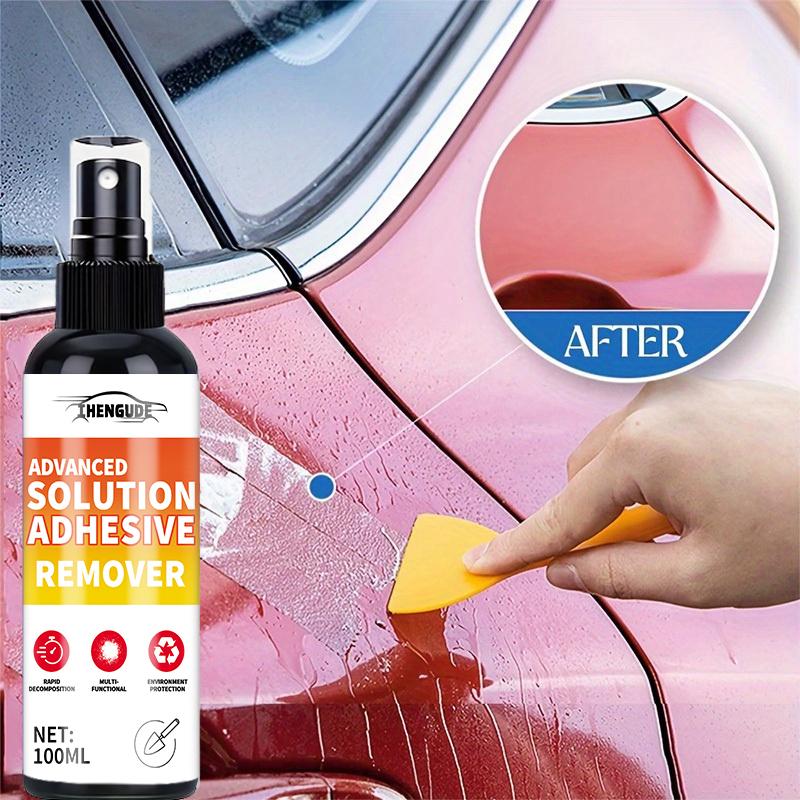 Professional Glue Dissolving Spray - Glue Remover Safely Removes Sticky Residue and Quickly Removes Labels, Car Stickers, Masking Tape, Glu