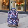 Lightweight Foldable Travel Bag with Spinner Wheels and Pull Handle for Men and Women