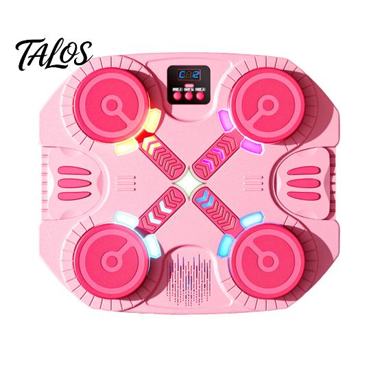 Music Boxing Machine with Scoring for Kids Bluetooth-compatible Intelligent Target Racing Smart Reaction Training Sessions Light Thickened Wall