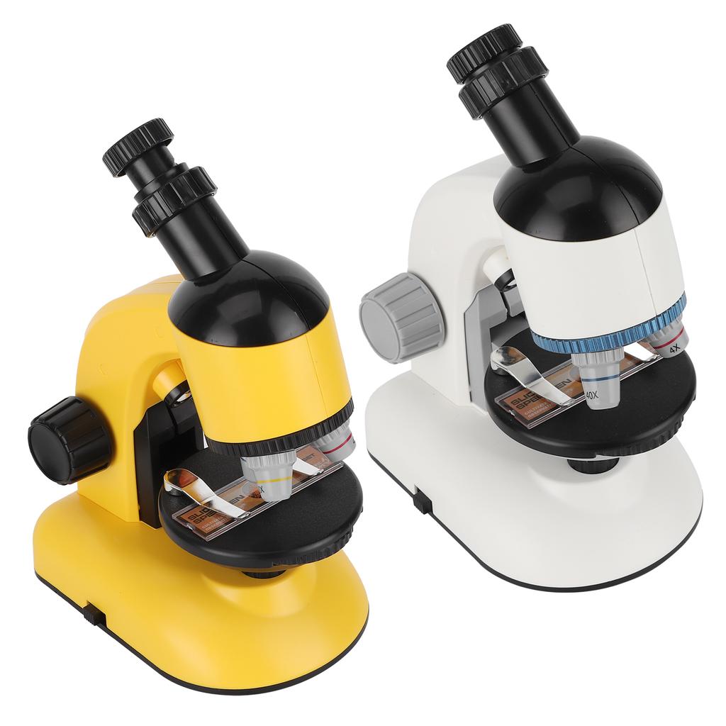 Kids Beginner Microscope With 360° Rotating Head Educational Science Toy For Children Learning