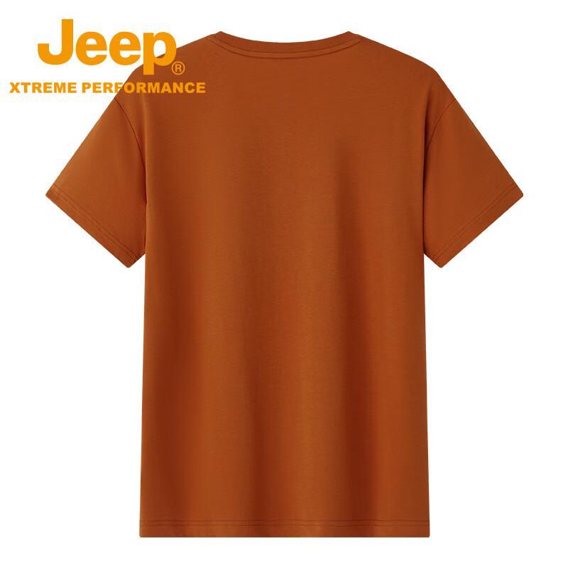 JEEP Unisex Round Neck Short Sleeve T-Shirt