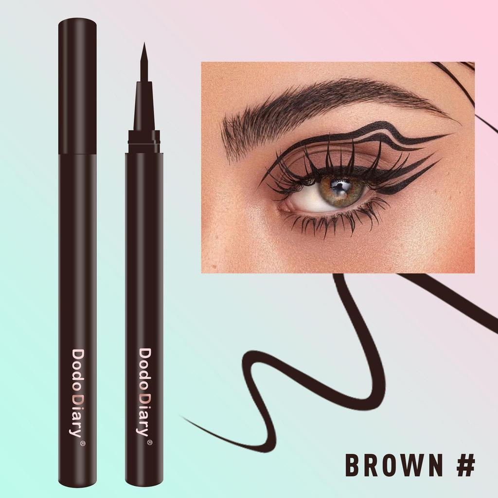Matita Eyeliner Liquido Modellante, Punta Ultra Sottile, per Donne, Resistente alle Macchie, Impermeabile, Lunga Tenuta, Asciugatura Rapida Eyeliner Liquido