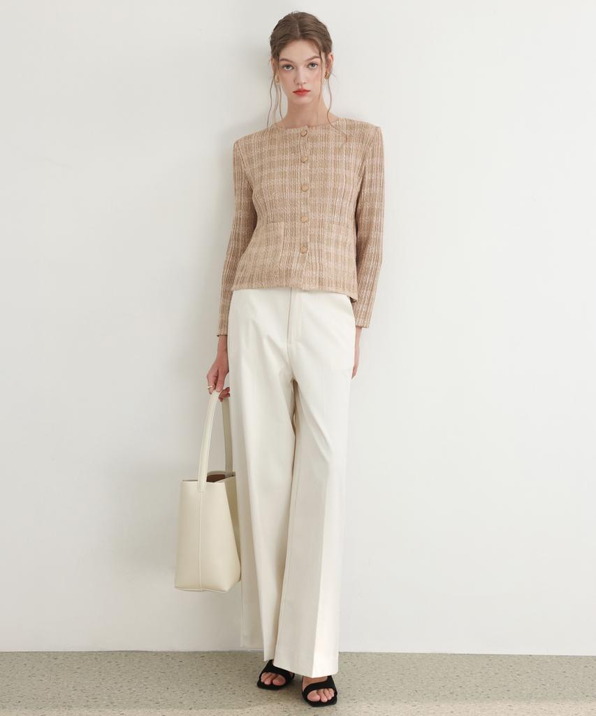 Epelleu Noir Wide Long Slacks