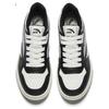 Anta Street GZ Fashion Comfortable Wear-Resistant Lightweight Increased Height Low-Top Skate Shoes Men Skate Shoes Black White Gray 112448011-3