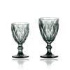 Primary Color Diamond Series Thick Beer & Cocktail Glass Set